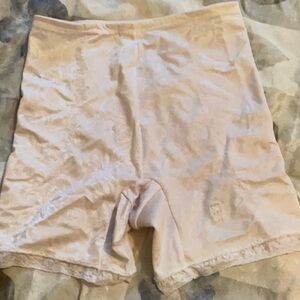 Flexees Cream Shapewear Shorts